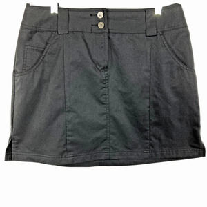 Adidas Skirt Womens Sz 6 Black Active Mini Hiking‎ Outdoor Lightweight Athletic